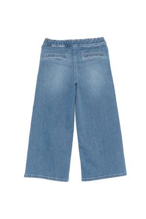blue cotton trousers BALMAIN PARIS KIDS | BY6C10Z3664619